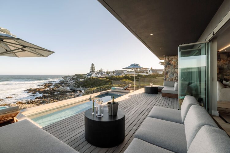 Seascape Villa Luxus Ferienhaus Kapstadt Mieten Poolterrasse