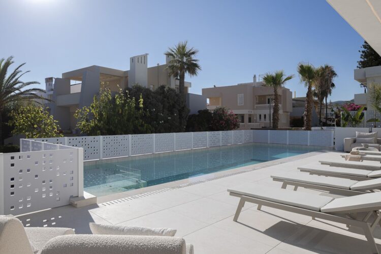 Seaside Villa Missiria Luxus Ferienhaus Kreta Mieten Liegen