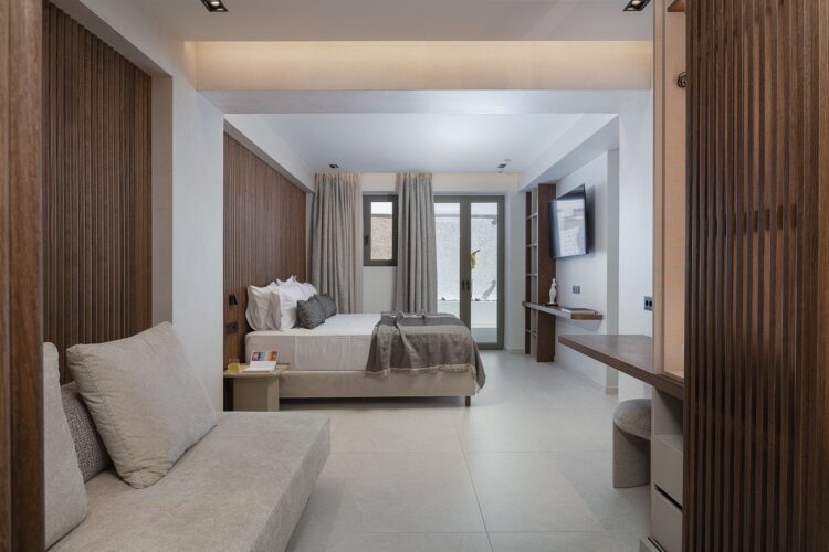 Seaside Villa Missiria Luxus Ferienhaus Kreta Mieten Schlaf