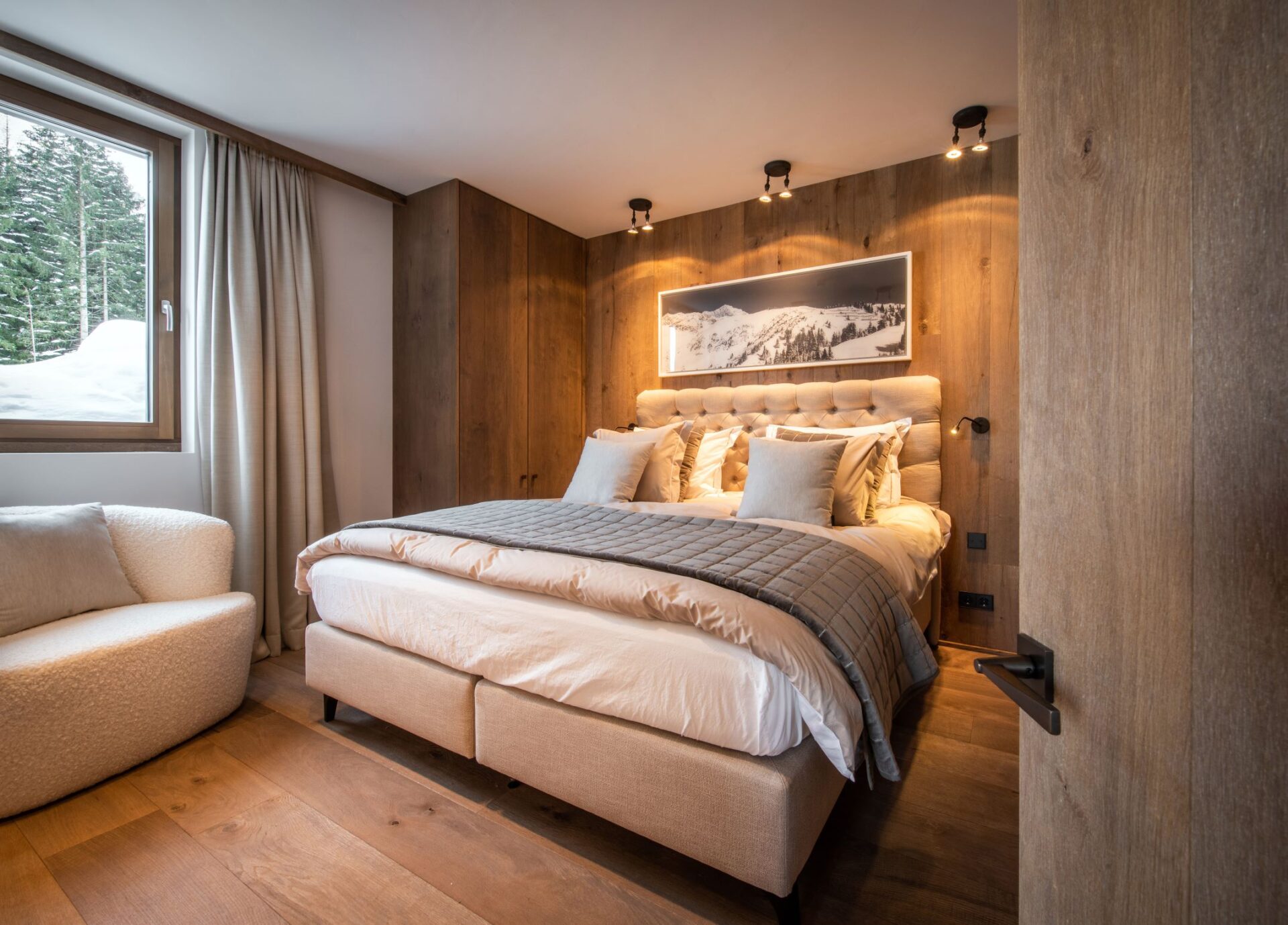 Ski In & Out Chaletapartments Princess One Luxus Chalet Österreich Schlafen