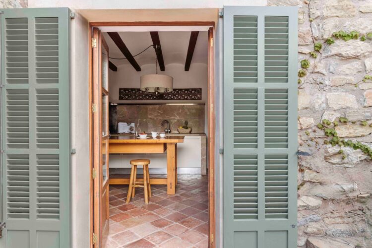 Son Balagueret Aerial Luxus Finca Mallorca Mieten Fassade
