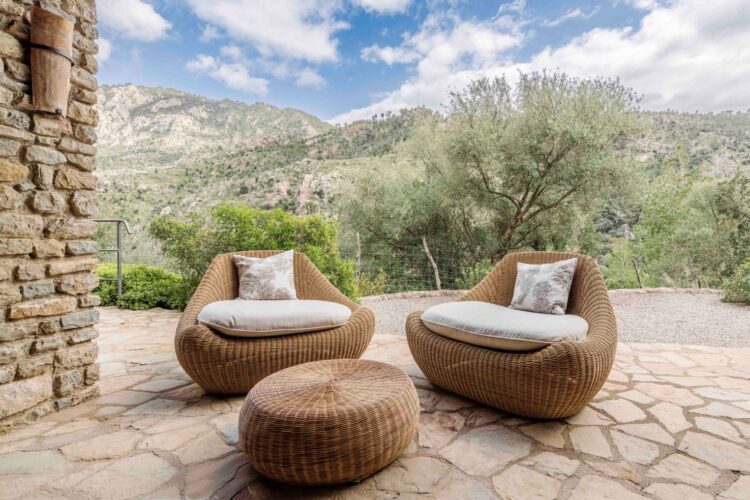Son Balagueret Aerial Luxus Finca Mallorca Mieten Relax