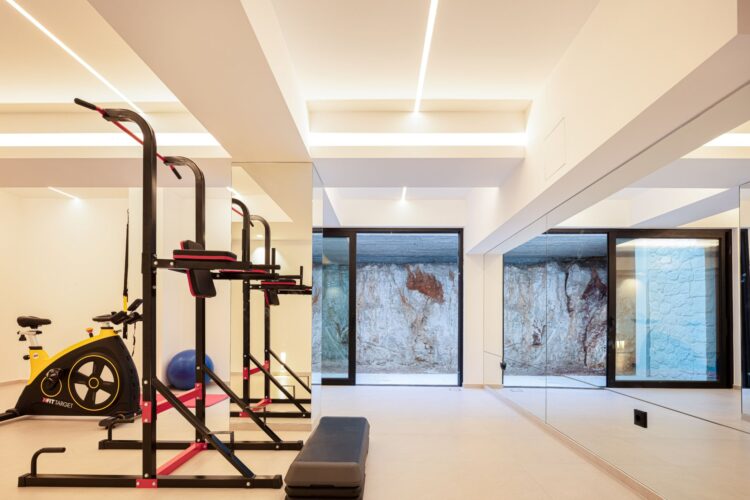 Sophisticated Escape Luxus Ferienhaus Kreta Mieten Gym