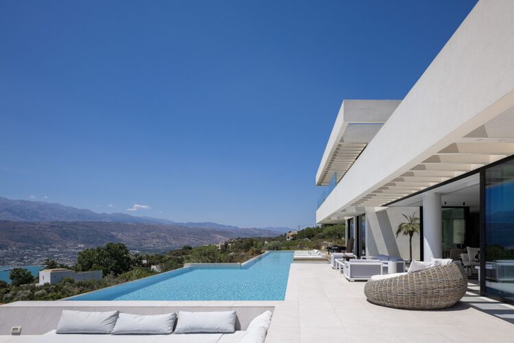 Sophisticated Escape Luxus Ferienhaus Kreta Mieten Pool View