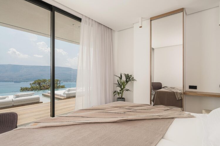 Sophisticated Escape Luxus Ferienhaus Kreta Mieten Schlafzimmer