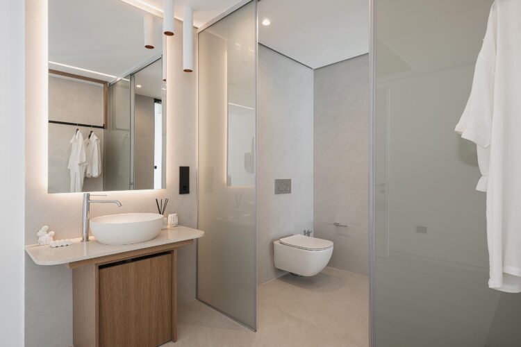 Sophisticated Escape Luxus Ferienhaus Kreta Mieten Wc
