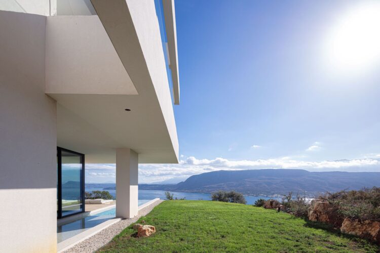 Sophisticated Escape Luxus Ferienhaus Kreta Mieten Wiese