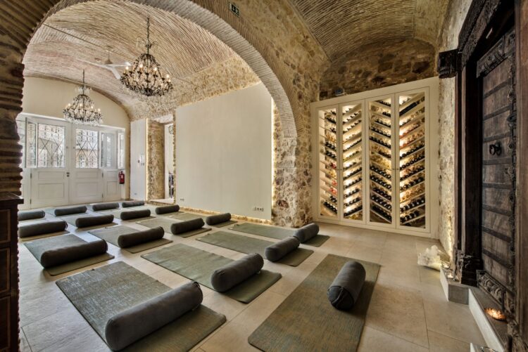 Soul Escape Algarve Luxus Ferienhaus Retreat Portugal Mieten Yogaraum