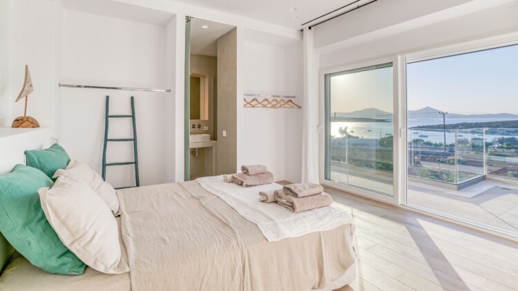 Starlight Villa Luxuriöses Ferienhaus Paros Am Meer Mieten Doppelzimmer