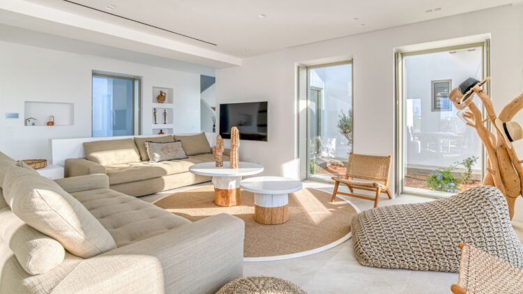 Starlight Villa Luxus Ferienhaus Paros Am Meer Mieten Wohnen
