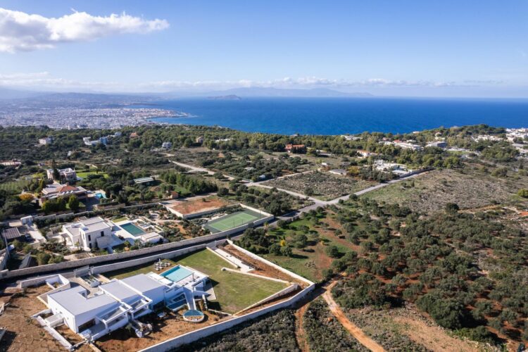 Sublime Escape Villa Luxus Ferienvilla Kreta Griechenland Lage