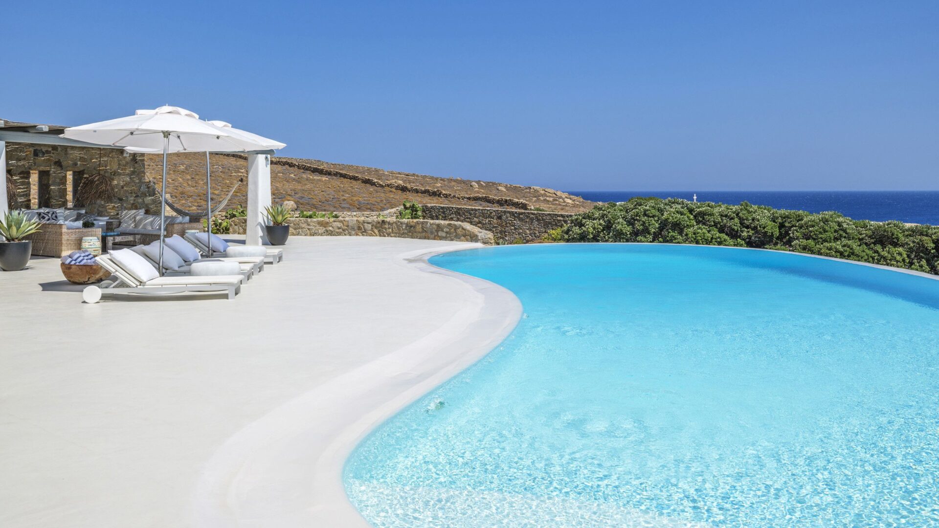 Summer House Mykonos Luxuriöses Ferienhaus Mit Pool Pool