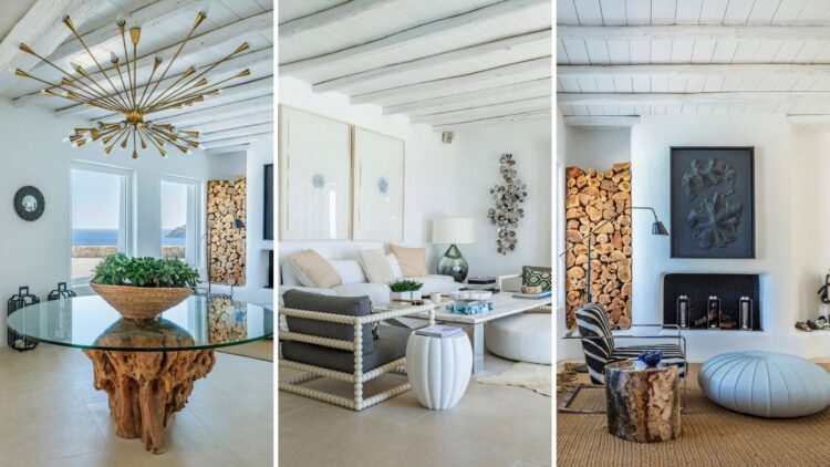 Summer House Mykonos Luxuriöses Ferienhaus Mit Pool Wohnbereich