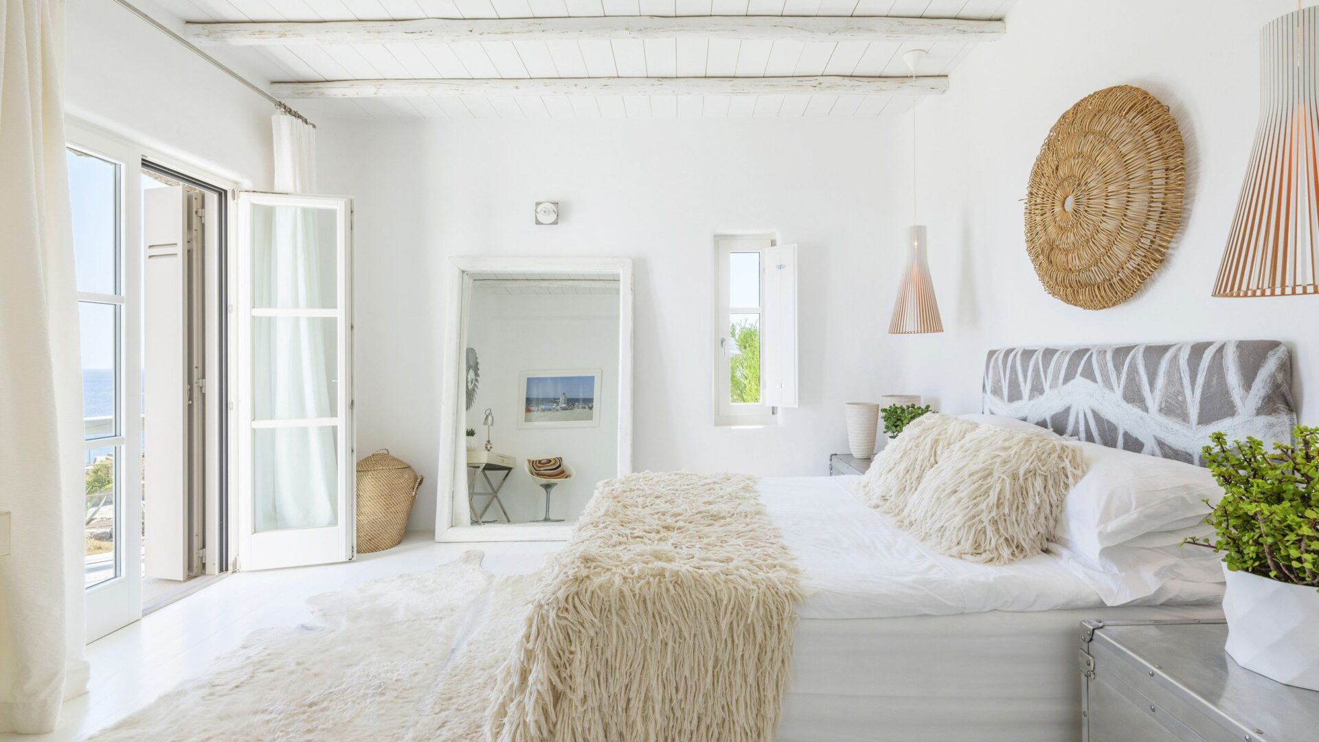 Summer House Mykonos Luxus Ferienvilla Mit Pool Mieten Doppelzimmer