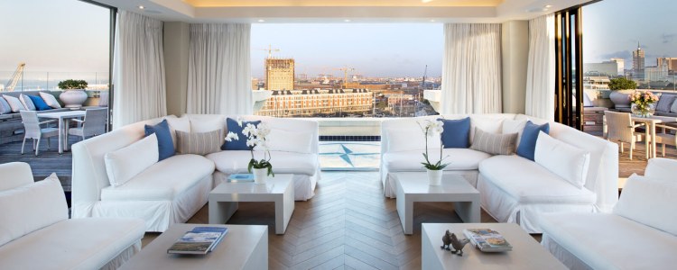 Superio Penthouse Kapstadt Summer Lounge