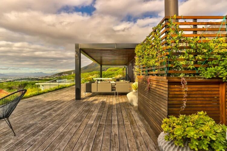 Table Bay Villa Luxus Ferienhaus Kapstadt Mieten Deck
