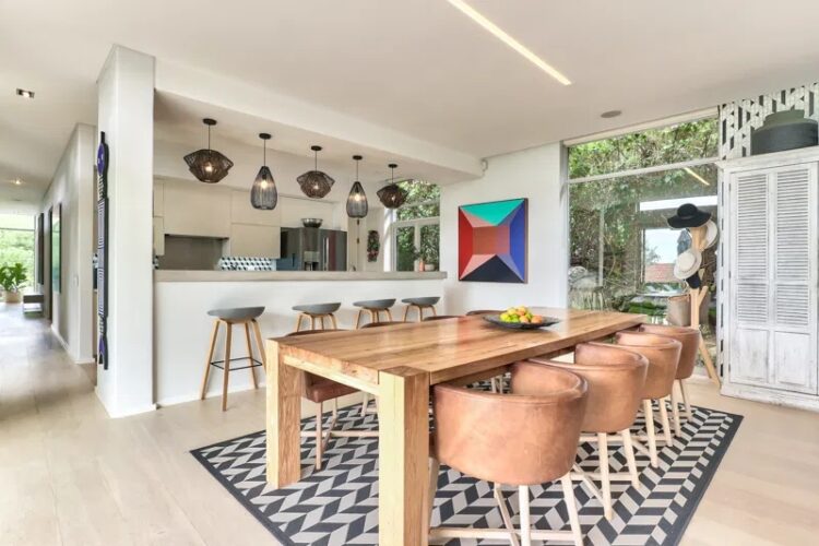 Table Bay Villa Luxus Ferienhaus Kapstadt Mieten Esstisch