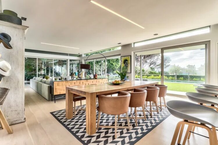 Table Bay Villa Luxus Ferienhaus Kapstadt Mieten Wohnbereich