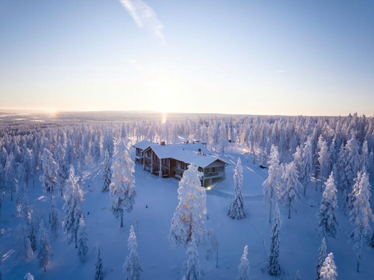 Taivas Lodge Luxus Lodge Lappland Mieten Winter