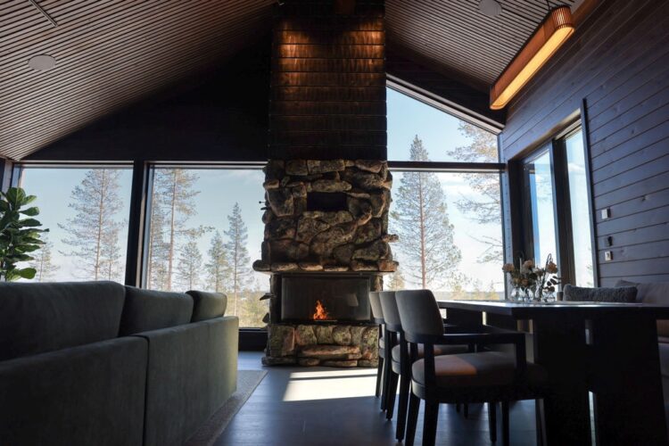 Taivas Villa Luxus Ferienhaus Lappland Mieten Wohnen