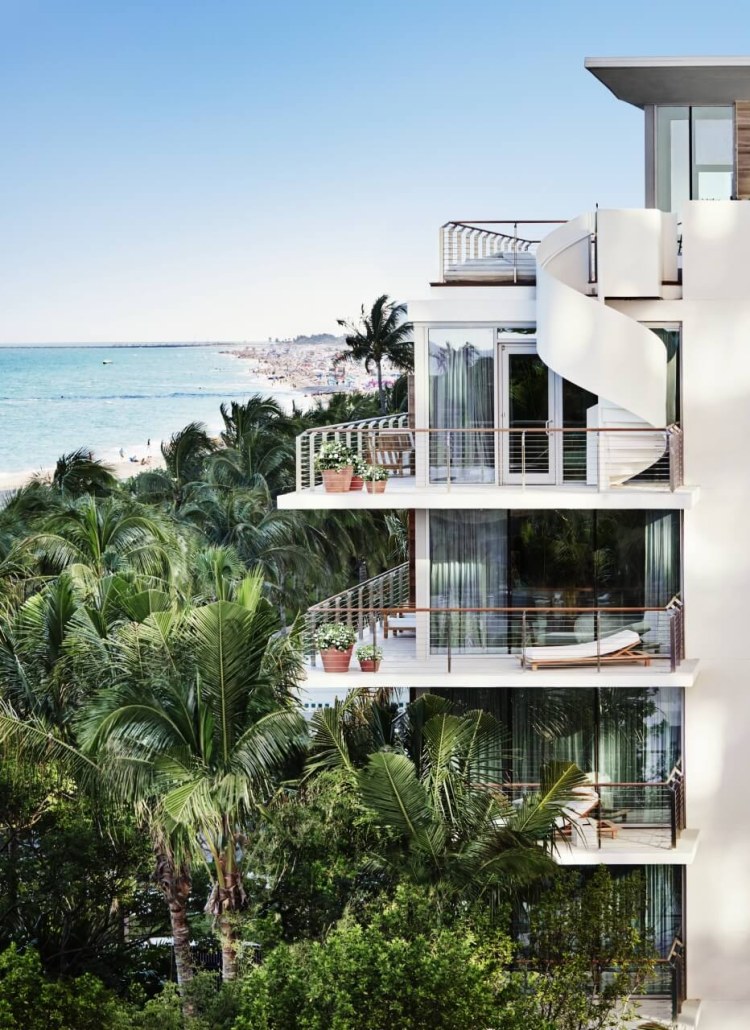 The Miami Beach Edition Bungalow Penthouse
