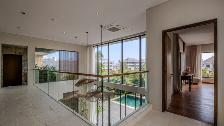 The Palm House Luxus Ferienhaus Bali Mieten Flur