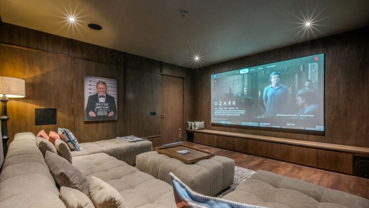 The Palm House Luxus Ferienhaus Bali Mieten Kino