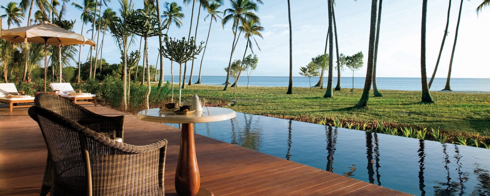 The Residence Zanzibar Villa Poolterrasse