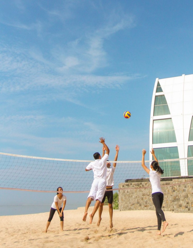 The Ritz Carlton Bali Resort Activity Beach Volley