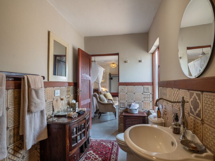Tintswalo Manor Luxus Safari Lodge Südafrika Mieten Bad