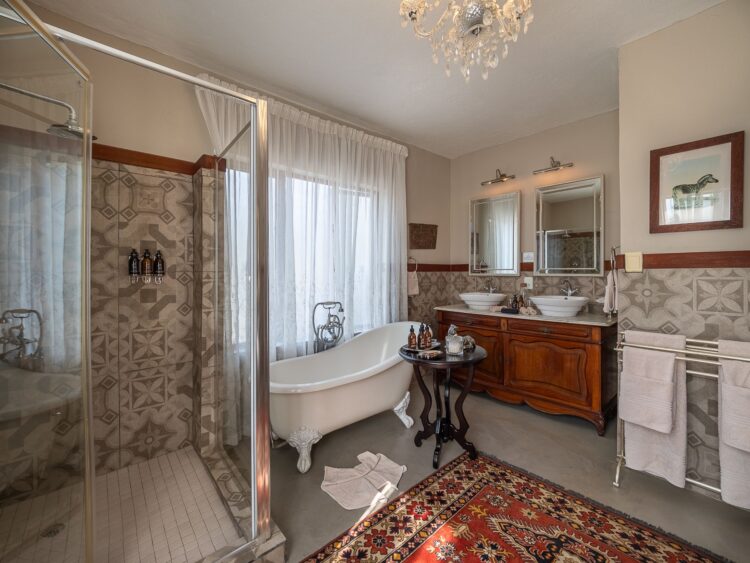 Tintswalo Manor Luxus Safari Lodge Südafrika Mieten Badewanne