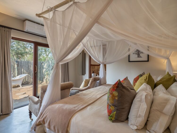 Tintswalo Manor Luxus Safari Lodge Südafrika Mieten Himmelbett