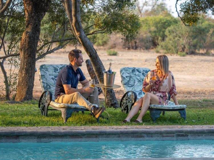 Tintswalo Manor Luxus Safari Lodge Südafrika Mieten Pool