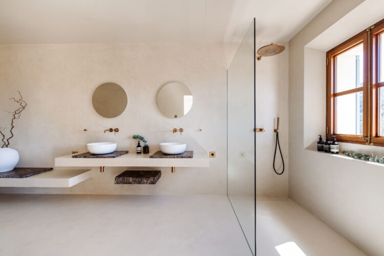 Tramuntana Hideaway Luxus Ferienhaus Mallorca Mieten Badezimmer