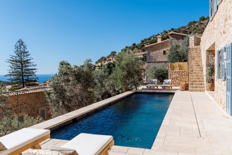 Tramuntana Hideaway Luxus Ferienhaus Mallorca Mieten Pool
