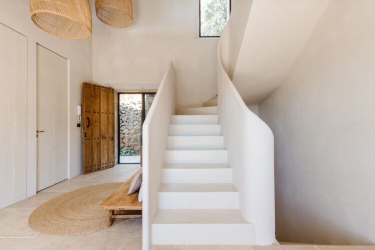 Tramuntana Hideaway Luxus Ferienhaus Mallorca Mieten Treppe