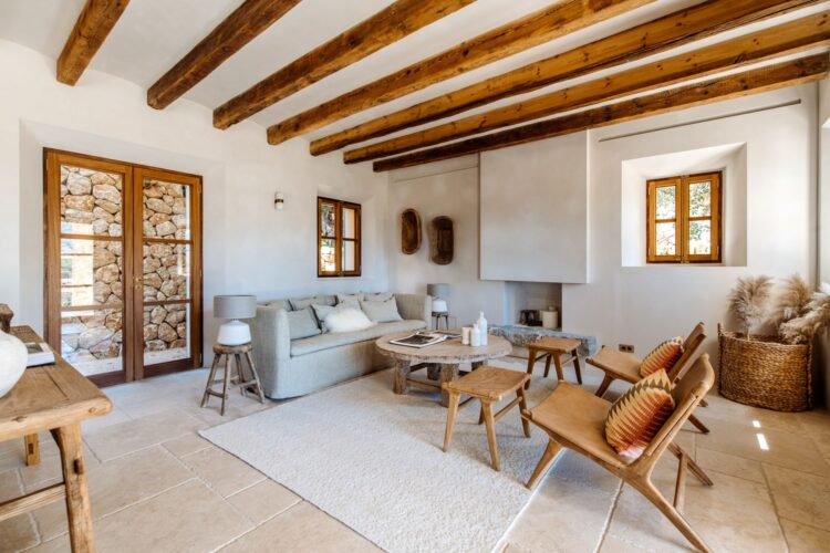 Tramuntana Hideaway Luxus Ferienhaus Mallorca Mieten Wohnbereich