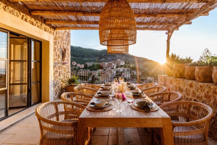 Tramuntana Hideaway Luxus Finca Mallorca Mieten Essen
