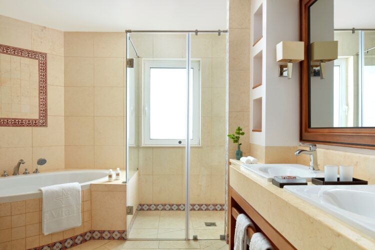 Twin Villas Algarve Luxus Ferienhaus Portugal Mieten Bad