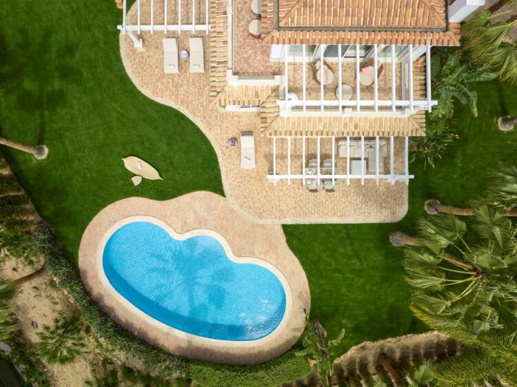 Twin Villas Algarve Luxus Ferienhaus Portugal Mieten Drohne