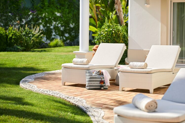 Twin Villas Algarve Luxus Ferienhaus Portugal Mieten Liegen