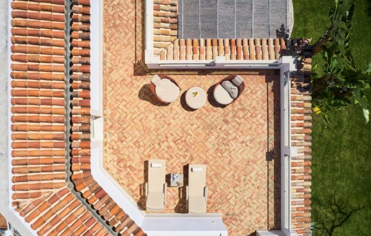 Twin Villas Algarve Luxus Ferienhaus Portugal Mieten Terrasse
