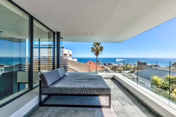 Urban Style Villa Luxus Ferienhaus Kapstadt Mieten Balkon