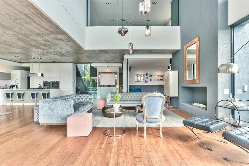 Urban Style Villa Luxus Ferienhaus Kapstadt Mieten Couch