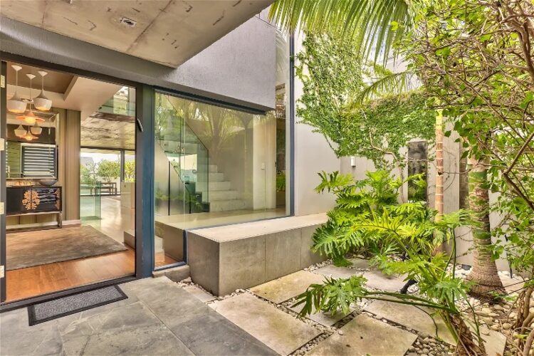 Urban Style Villa Luxus Ferienhaus Kapstadt Mieten Eingang