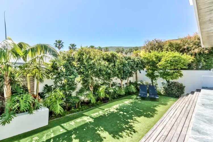Urban Style Villa Luxus Ferienhaus Kapstadt Mieten Gartenbereich