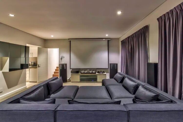 Urban Style Villa Luxus Ferienhaus Kapstadt Mieten Kino
