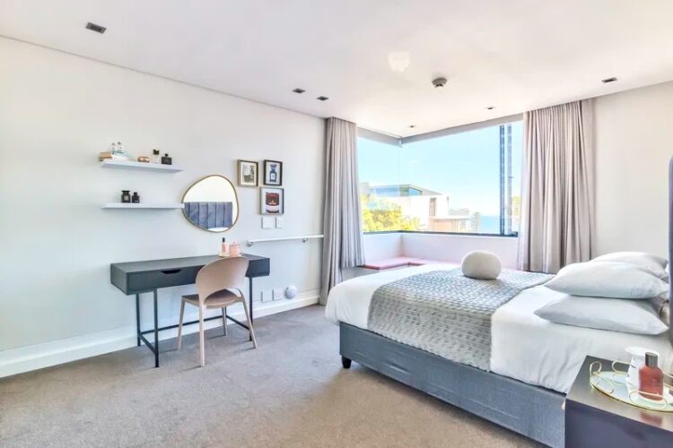 Urban Style Villa Luxus Ferienhaus Kapstadt Mieten Schlafzimmer