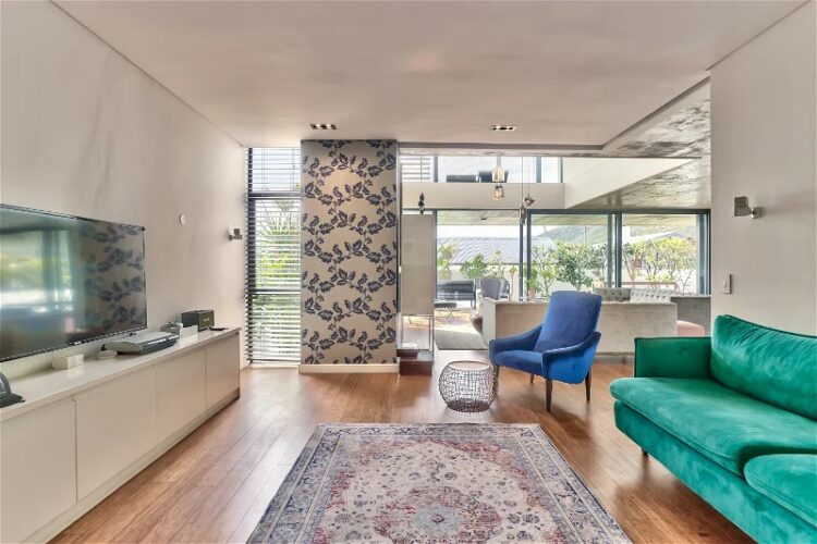 Urban Style Villa Luxus Ferienhaus Kapstadt Mieten Tv Room