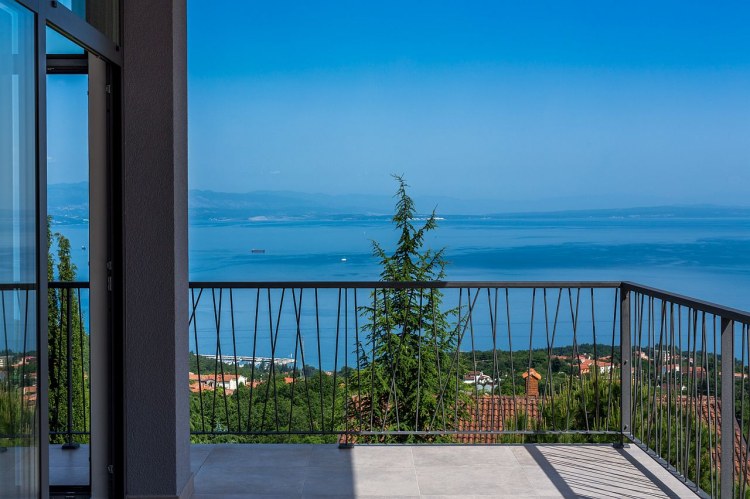 Modernes Luxus Ferienhaus Kroatien Mieten - The View Opatija